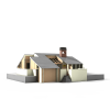 别墅-建筑-住宅-VR/AR模型-3D城