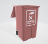 有害垃圾桶-建筑-基础设施-VR/AR模型-3D城