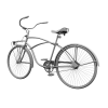 旧自行车-汽车-自行车-VR/AR模型-3D城