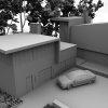 阳光小别墅-建筑-住宅-VR/AR模型-3D城