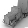 大货车-汽车-重型车-VR/AR模型-3D城