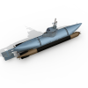 16133 潜挺-船舶-其它-VR/AR模型-3D城