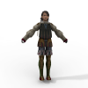 Larsa-角色人体-角色-VR/AR模型-3D城