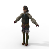 Larsa-角色人体-角色-VR/AR模型-3D城