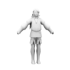 Larsa-角色人体-角色-VR/AR模型-3D城