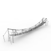 Hanging Wood Bridge-建筑-其它-VR/AR模型-3D城