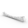 Hanging Wood Bridge-建筑-其它-VR/AR模型-3D城