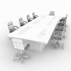 会议桌-家居-桌椅-VR/AR模型-3D城