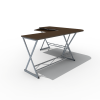 电脑桌-科技-工具-VR/AR模型-3D城