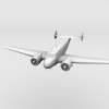 战斗机-飞机-军事飞机-VR/AR模型-3D城