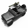 Jeep (TOW)军用车辆-VR/AR模型-3D城