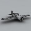 飞机-飞机-飞行器-VR/AR模型-3D城