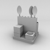 搁物架-家居-厨具-VR/AR模型-3D城