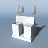 搁物架-家居-厨具-VR/AR模型-3D城