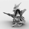 SD敢达-角色人体-角色-VR/AR模型-3D城