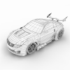 350Z-汽车-家用汽车-VR/AR模型-3D城