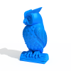 猫头鹰-艺术-3D打印模型-3D城