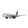 炫彩客机-飞机-VR/AR模型-3D城