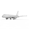 炫彩客机-飞机-VR/AR模型-3D城