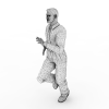跑步男-角色人体-男人-VR/AR模型-3D城
