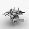 sd高达-角色人体-角色-VR/AR模型-3D城