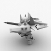 sd高达-角色人体-角色-VR/AR模型-3D城