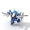 sd高达-角色人体-角色-VR/AR模型-3D城