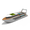 游艇-船舶-轮船-VR/AR模型-3D城