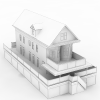 建筑-建筑-住宅-VR/AR模型-3D城