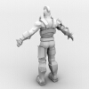 星际争霸II人族-角色人体-男人-VR/AR模型-3D城