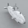 潜水艇-船舶-其它-VR/AR模型-3D城