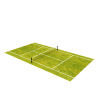 Low Poly Tennis Court-VR/AR模型-3D城