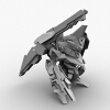 SD高达-角色人体-角色-VR/AR模型-3D城