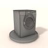 洗衣机-科技-家用电器-VR/AR模型-3D城
