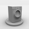 洗衣机-科技-家用电器-VR/AR模型-3D城