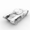 Churchill Tank-汽车-军事汽车-VR/AR模型-3D城