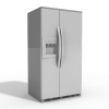双开门大容量冰箱-科技-家用电器-VR/AR模型-3D城
