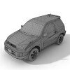 丰田SUV车-汽车-家用汽车-VR/AR模型-3D城