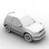 丰田SUV车-汽车-家用汽车-VR/AR模型-3D城