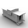 火车-汽车-火车-VR/AR模型-3D城