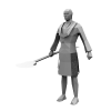 慧伦-角色人体-角色-VR/AR模型-3D城