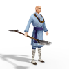 慧伦-角色人体-角色-VR/AR模型-3D城