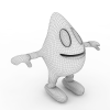 水娃-角色人体-角色-VR/AR模型-3D城