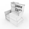 A380飞机座椅-家居-桌椅-VR/AR模型-3D城