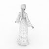 古代美女-角色人体-角色-VR/AR模型-3D城