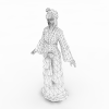 古代美女-角色人体-角色-VR/AR模型-3D城