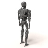 骷髅机器人-角色人体-角色-VR/AR模型-3D城