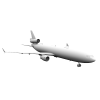 客机-飞机-VR/AR模型-3D城