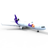 客机-飞机-VR/AR模型-3D城