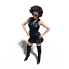 女人-角色人体-女人-VR/AR模型-3D城